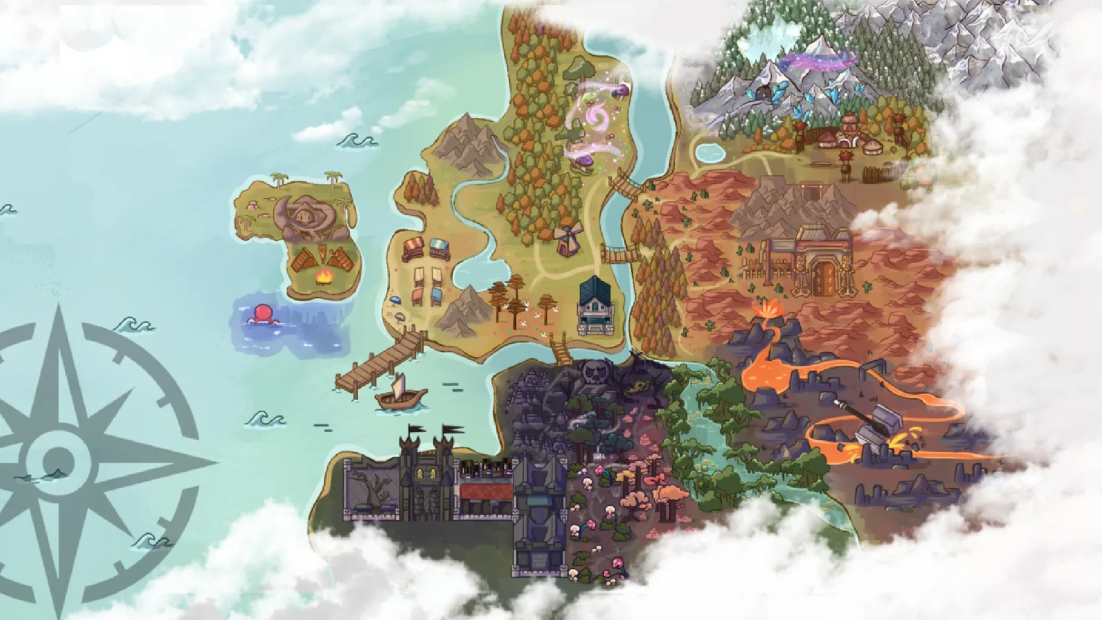 SpiritVale world map